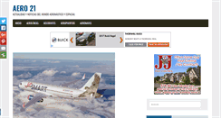 Desktop Screenshot of aero21.com