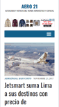 Mobile Screenshot of aero21.com